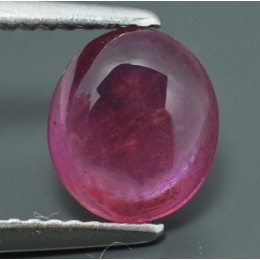 RUBINO NATURALE CABOCHON 2,10 CT. 