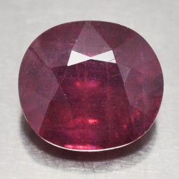 NATURALE RUBINO OVALE 6,11 CT.
