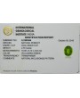 IGI CERTIFICATO PERIDOTO 2,80 CT. 