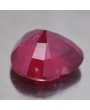 NATURAL RED RUBY HEART CUT CT.4.60