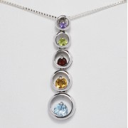 Beautiful pendant with gemstone