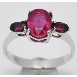 ANELLO IN ARGENTO GEMME NATURALI