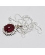 PENDENTE CON RUBINO NATURALE