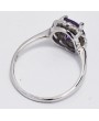ANELLO CON AMETISTA NATURALE