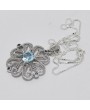 SILVER PENDANT AQUAMARINE