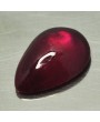 NATURAL RUBY PEAR CABUCHON 3.60 CT.