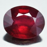 NATURAL RUBY OVAL CT.4.27