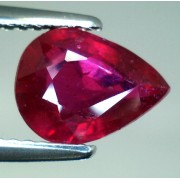 RUBY NATURAL PEAR CUT 1.84 CT.